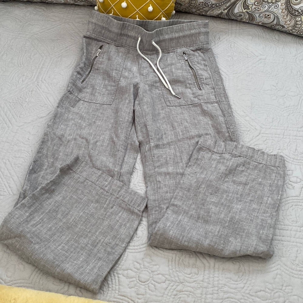 Athleta Cabo linen pants